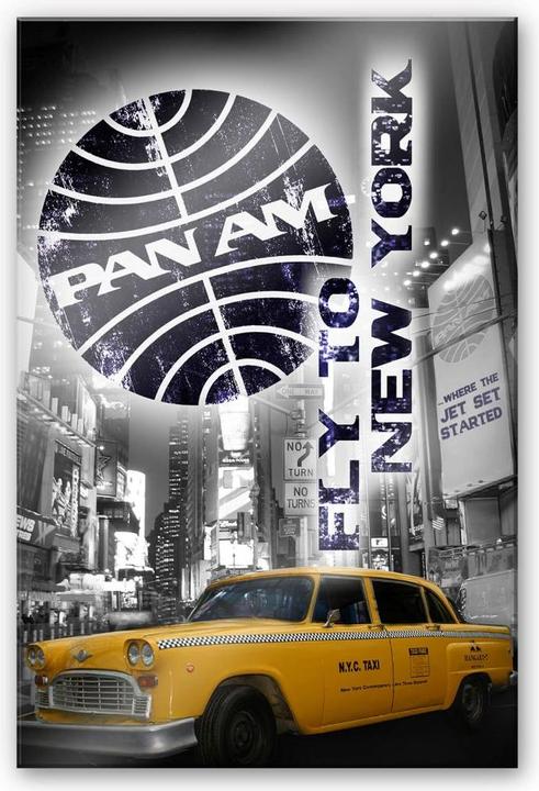 Produktbild New York Yellow Taxi Cab (130 x 200 cm)