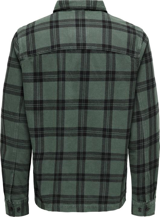 Actual product image Only & Sons Onsoliver Twill Overdye Overshirt Bf (L)