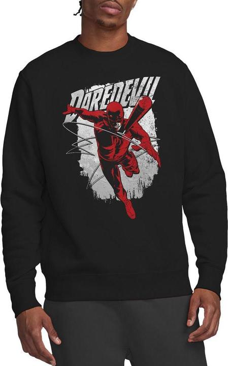 Actual product image Daredevil Unisex Adult Nunchucks Sweatshirt (XXL)