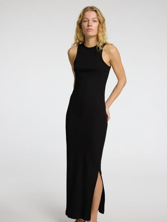 Produktbild Selected Femme Rippmuster Baumwoll Maxikleid (L)