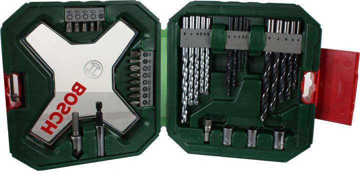 Image du produit Bosch Zubehör X - Line Jeu de forets et d'embouts classiques 34 pièces (6 mm, 5,5 mm, 7 mm, 3 mm, 5 mm, 8 mm, 2 mm, 4 mm)