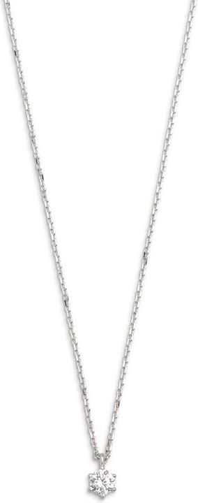 Actual product image Xenox Silver Circle Madder Necklace (Silver, 40 - 45 cm)
