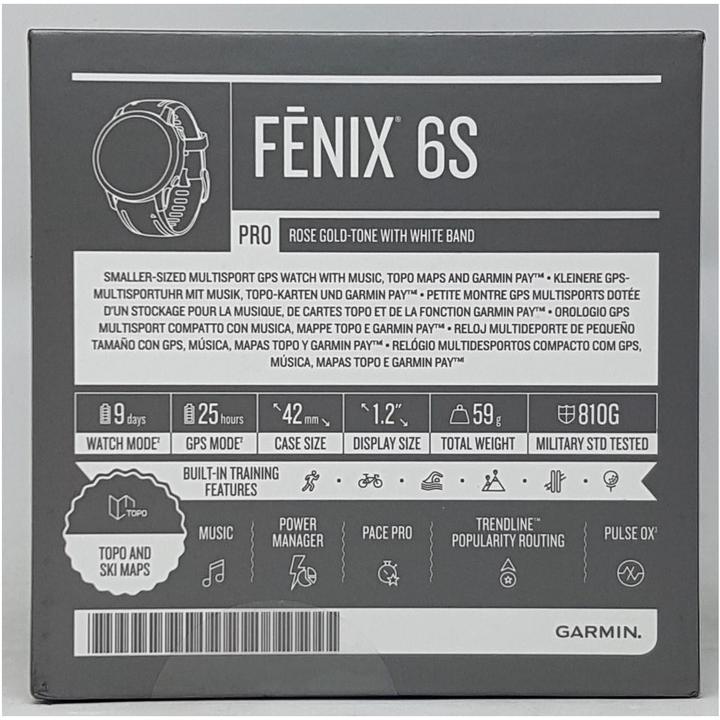 Produktbild Garmin fenix 6S Pro (42 mm)