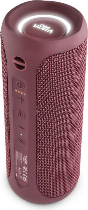 Produktbild Vieta Pro Vieta Dance Bluetooth Speaker - red (12 h, Akkubetrieb)