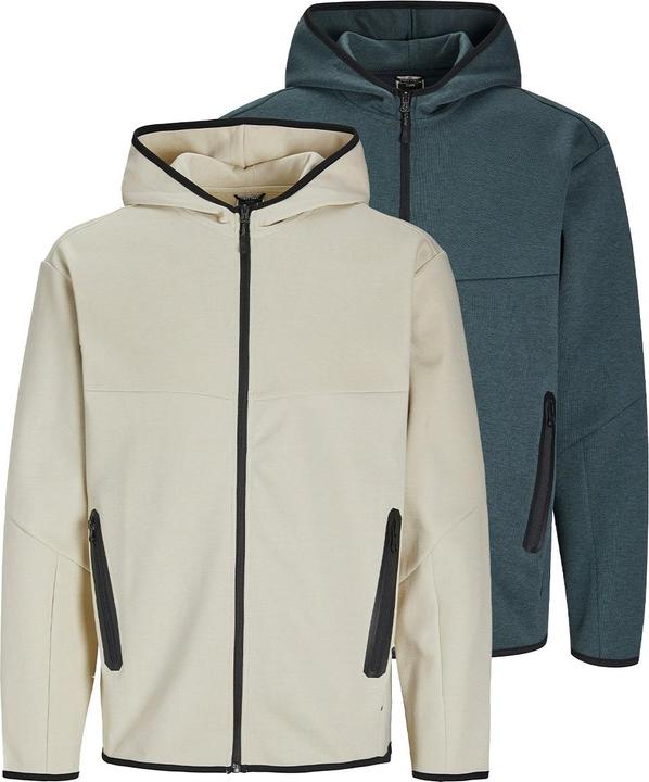 Produktbild Jack & Jones 2er Pack Fusion Sweatjacke / Hoodie (L)