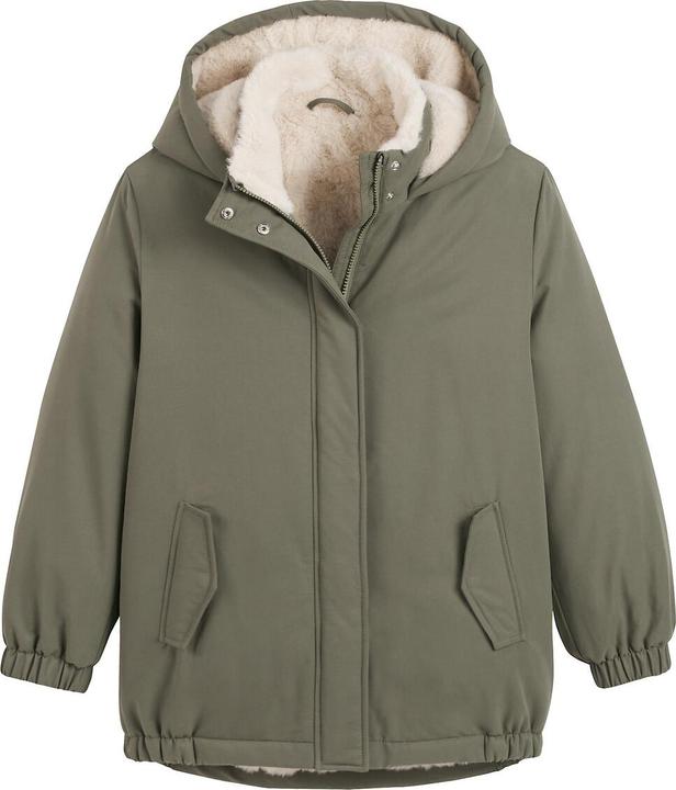Produktbild La Redoute Collections Weich gefütterter Parka mit Reissverschluss und Kapuze (120 B)