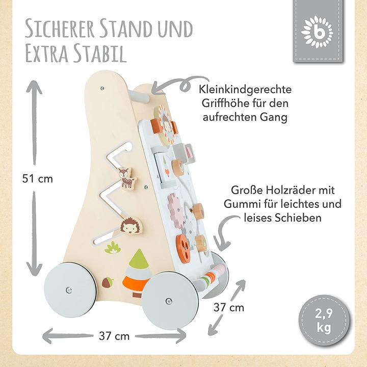 Actual product image Bieco Learning trolley