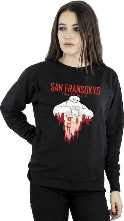 Image du produit Disney - Sweat BIG HERO BAYMAX SAN FRANSOKYO HEART - Femme (M)
