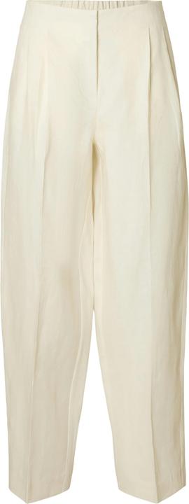 Selected Femme 100% Leinen Barrel Fit Hosen