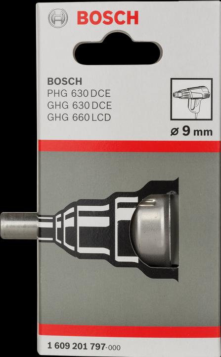 Image du produit Bosch Professional Zubehör Buse de réduction pour décapeurs thermiques Bosch, 9 mm