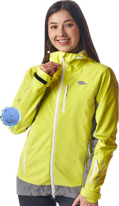 Valkental Funktionale & reflektierende Softshelljacke für Outdooraktivitäten - Damen (XS)