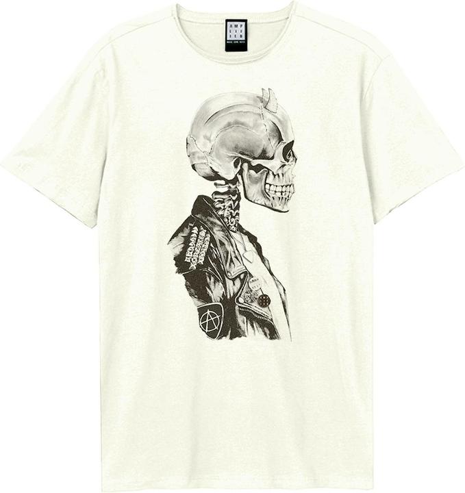 Actual product image Amplified Unisex Adult Death Of Punk Rock T-Shirt (M)