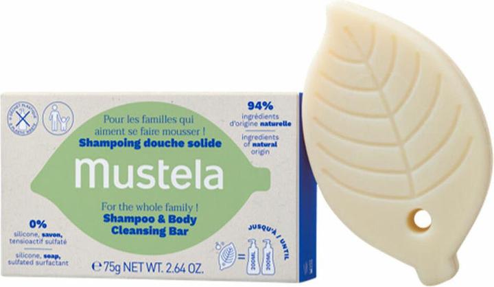 Immagine prodotto Mustela BIO champú sólido 75 gr (Shampoo solido)