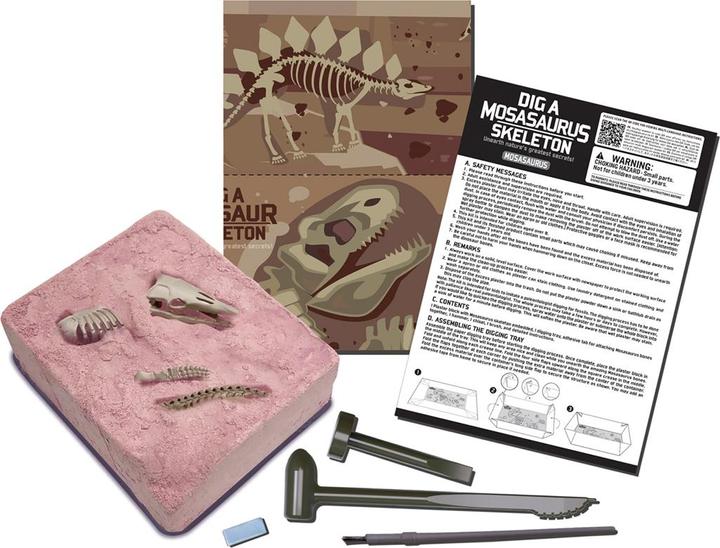 Actual product image 4M Excavation Set Mosasaurus