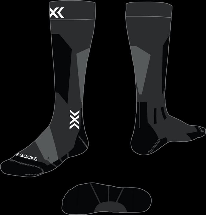 Actual product image X-Socks Men Ski Discover Merino OTC (45 - 47)