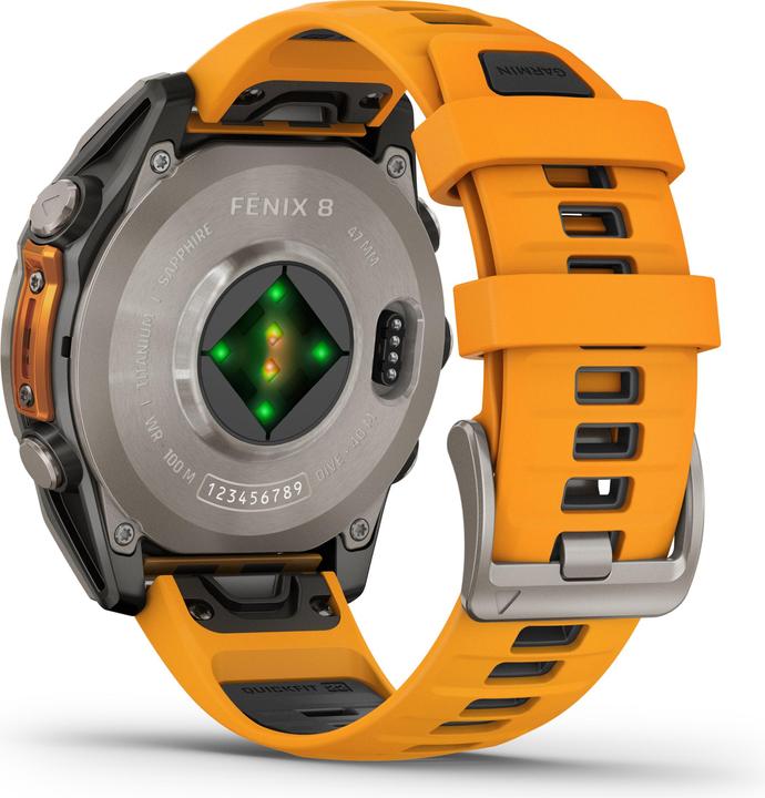 Immagine prodotto Garmin Fenix 8 AMOLED Sapphire Titan (47 mm)