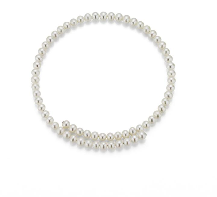 Actual product image Adriana la mia Perla choker (Silver)