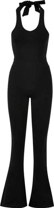 Urban Classics Ladies Stretch Interlock Neckholder Jumpsuit