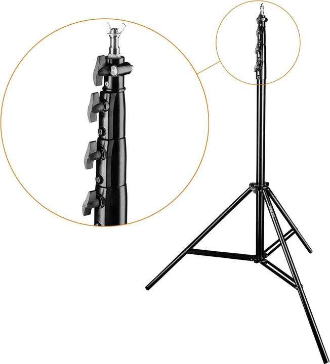 Actual product image Walimex Telescope XXL background system, 1.9-4.65m (465 cm, 400 cm)