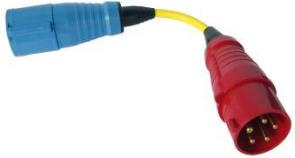 Actual product image Victron Energy Victron Adapter 32A CEE Coupler 3p to 32A CEE Plug 5p