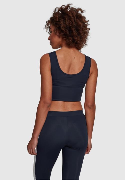 Actual product image Urban Classics Ladies Side Stripe Cropped Zip Top (XL)
