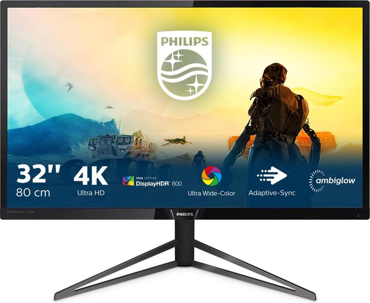 Philips 326M6VJRMB/00 (3840 x 2160 Pixel, 31.50")