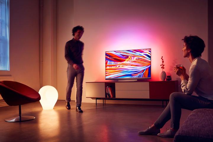 Produktbild Philips Ultraflacher 4K UHD-LED-Android-Fernseher 55PUS8503/12 (55", LED)