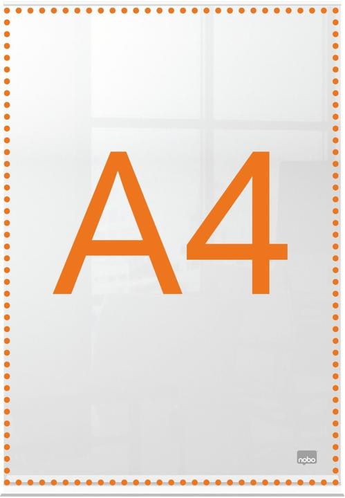 Actual product image Nobo Freestanding Poster Frame Premium Plus Acrylic (A4)