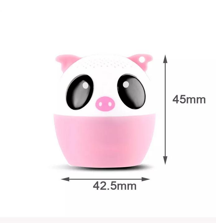 Image du produit PhoneLook Mini enceinte speaker portable légère avec Bluetooth sans fil en forme d’animal Chat (6 h, Fonctionnement sur secteur)