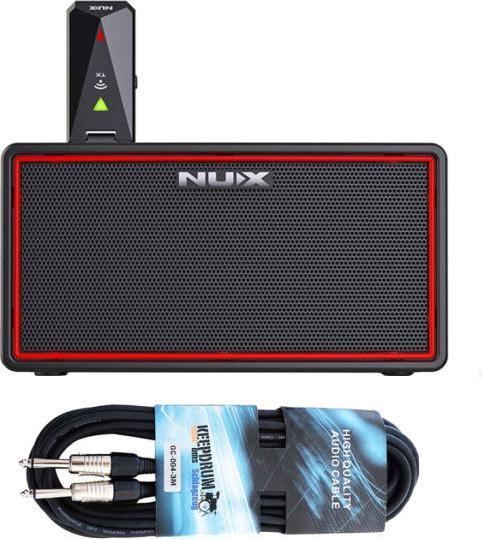 Produktbild NUX Mighty Air Gitarren-Verstärker mit Klinkenkabel (Gitarre, Bass, 10 W)