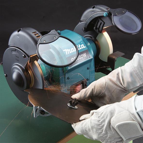 Image du produit Makita Meuleuse à double banc (Meuleuse d'établi, 250 W)