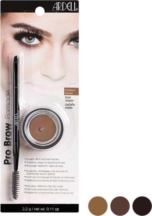 Actual product image Ardell Brows - Brow Pomade/Brush Dark Brown (Brown)