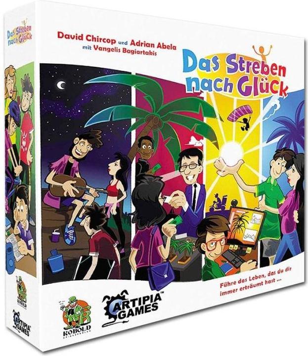 Image du produit 1023119 - Das Streben nach Glück, jeu de société pour 1 à 4 joueurs à partir de 12 ans (Allemand)
