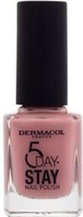 Actual product image Dermacol 5 Day Stay - Nail Polish 11 ml 59 Mermaid White (59 Mermaid White)