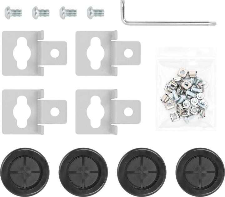 Actual product image Intellinet Industrial IP55 19" wall-mounted distributor with integrated fans, 6 U (6 RU, 19 inch rack)