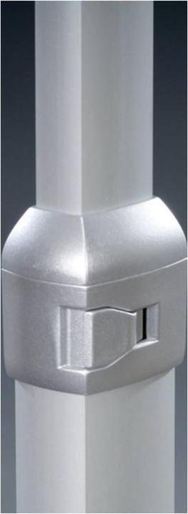 Produktbild Franken Infoständer "Universal", DIN A3, Höhe: 910-1.310 mm Aluminium-Klapprahmenprofil mit Kunststoffecken (A3)