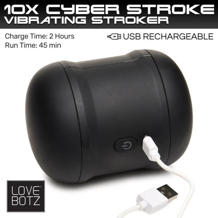 Produktbild XR Brands Cyber Stroke Vibrating Stroker