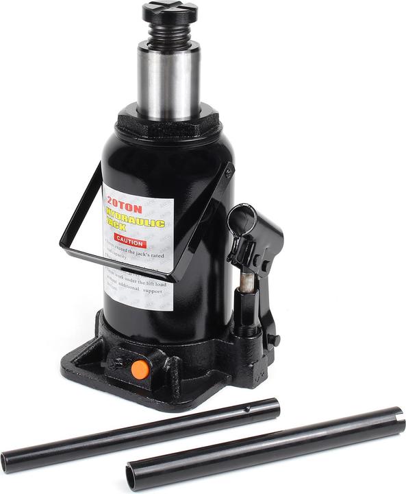 Image du produit Wiltec Cric hydraulique 20t pour voiture Cric à poinçon Cric à bouteille