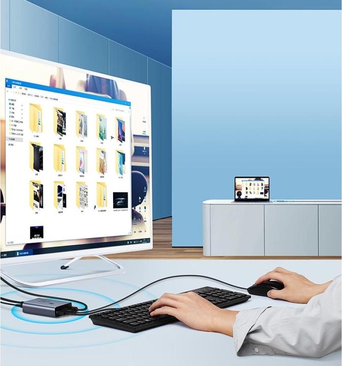 Actual product image Ugreen HDMI over Ethernet Extender