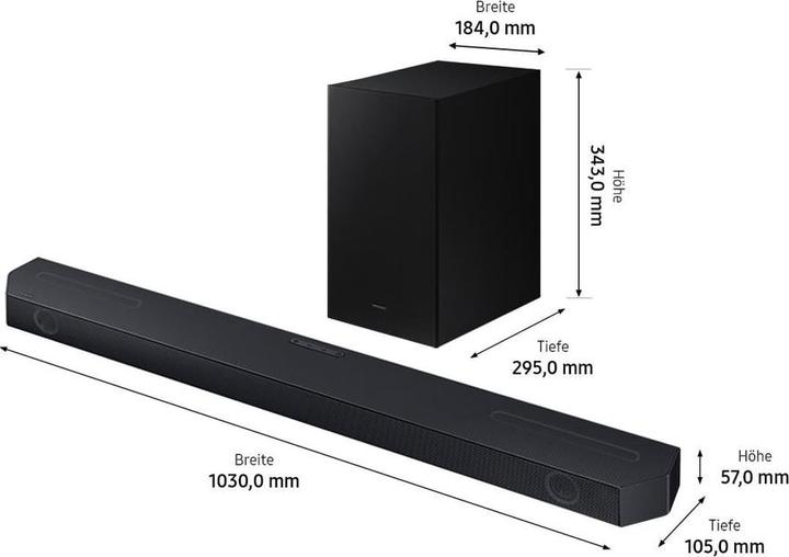 Immagine prodotto Samsung HW-Q610GC/ZG (360 W, 3.1.2 Canale)