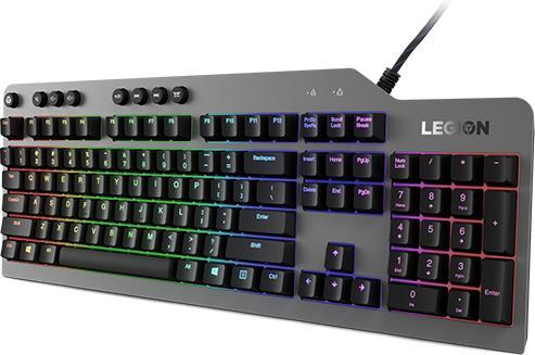 Produktbild Lenovo Legion K500 Tastatur USB QWERTY US Englisch (US, Kabelgebunden)