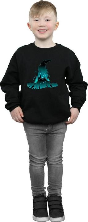 Immagine prodotto Hogwarts Silhouette Felpa Ragazzi (116)