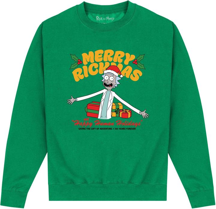 Produktbild Rick And Morty Happy Human Holidays Sweatshirt (L)