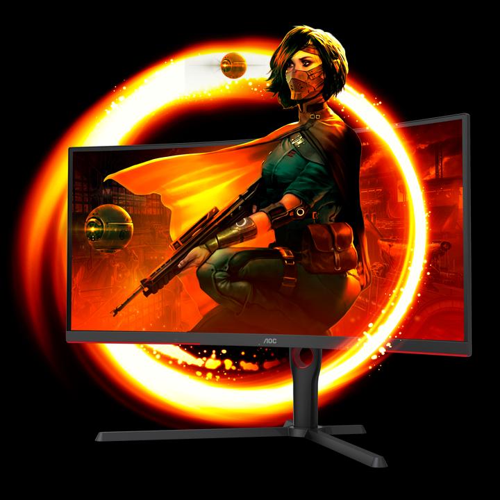 Actual product image AOC CU34G3S/BK (3440 x 1440 pixels, 34")