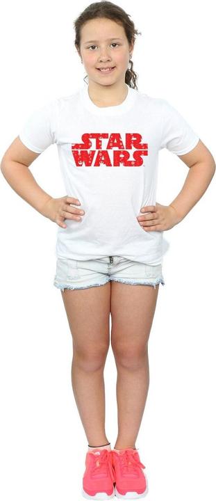 Immagine prodotto Star Wars Christmas Logo Maglietta Ragazze (140, 146)