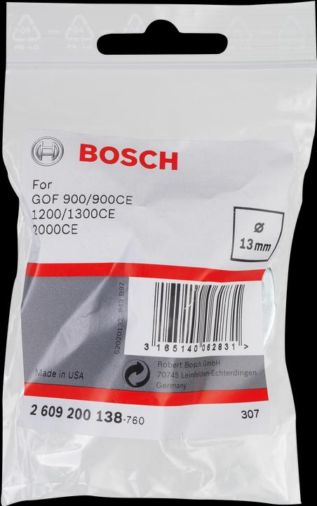 Actual product image Bosch Professional Zubehör Copying sleeve for Bosch routers, with quick-release fastener, 13 mm