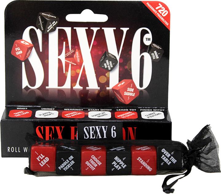 Produktbild Creative Conceptions Sexy 6 Dice - Sex Edition (Würfelspiel, Englisch)