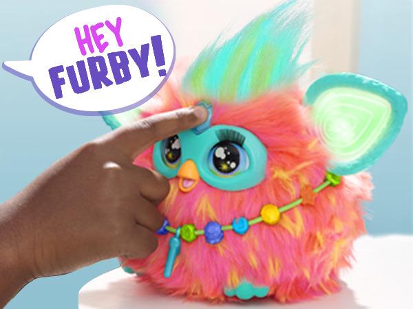 Image du produit Furby Jouet interactif (orange) - voix allemande (22.86 cm)