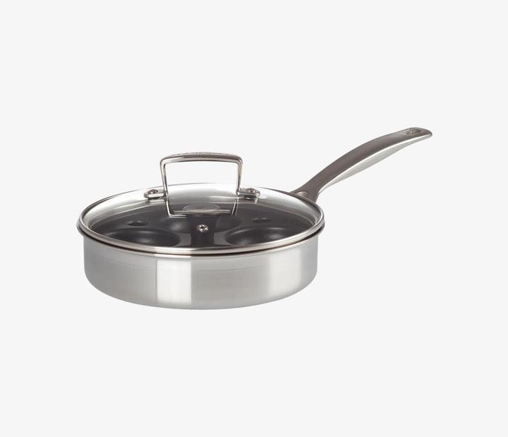 Image du produit Le Creuset Sauté à la poêle (20 cm, Poêle à frire, Acier inoxydable)