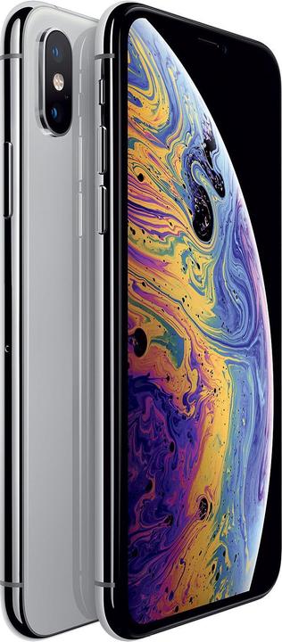 Actual product image Re!commerce iPhone Xs Max (64 GB, Silver, 6.50", 12 Mpx, SIM + eSIM, A / Like new)